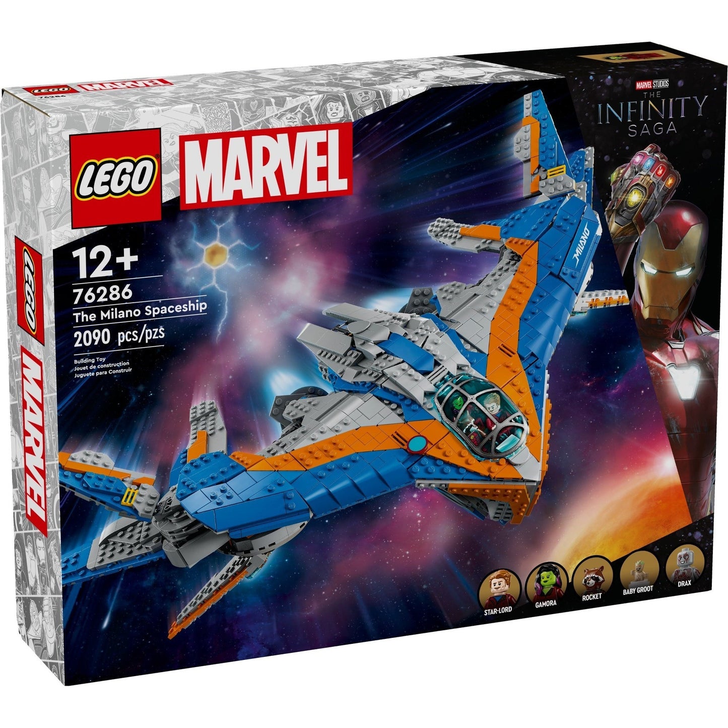 LEGO Marvel Super Heroes The Milano Spaceship 76286