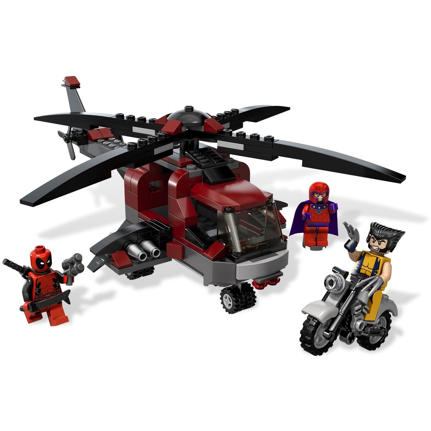 LEGO Marvel Super Heroes Wolverine's Chopper Showdown 6866