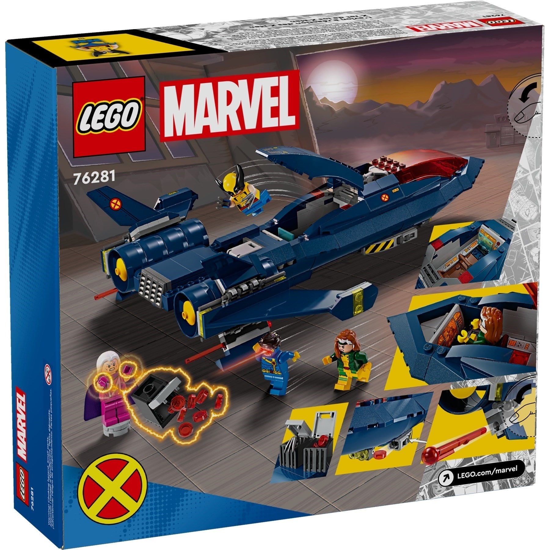 LEGO Marvel Super Heroes X-Men X-Jet 76281