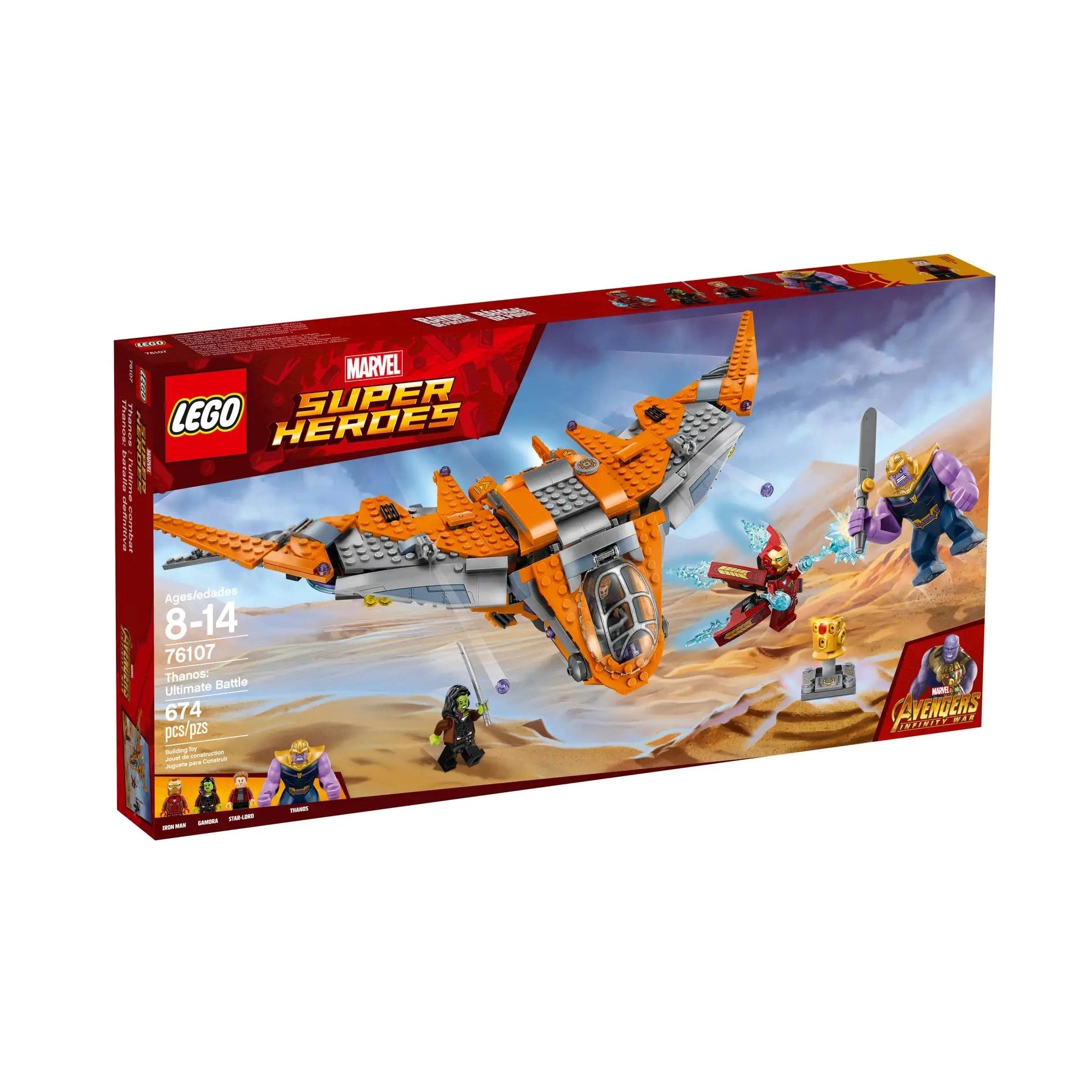LEGO Marvel Thanos: Ultimate Battle 76107