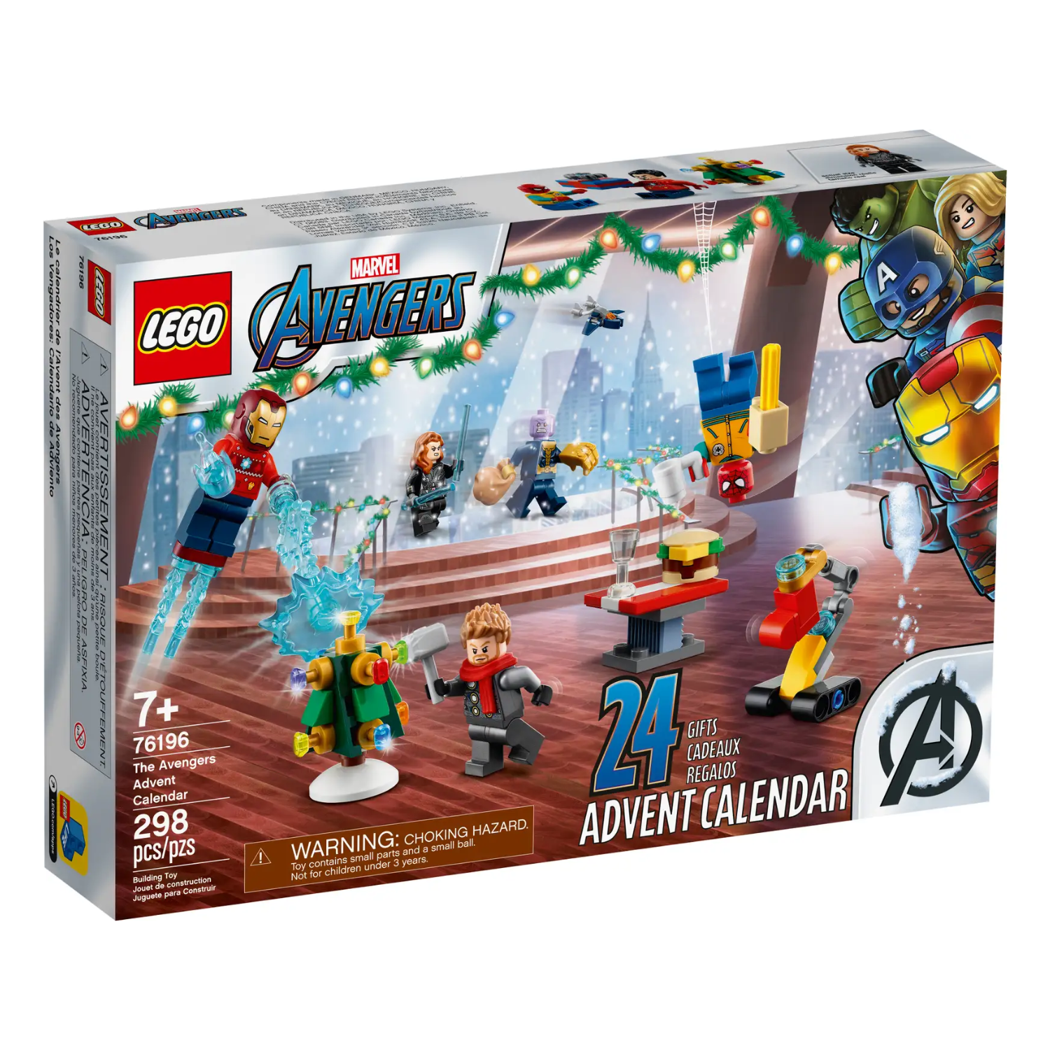 LEGO Marvel The Avengers Advent Calendar 2021 76196