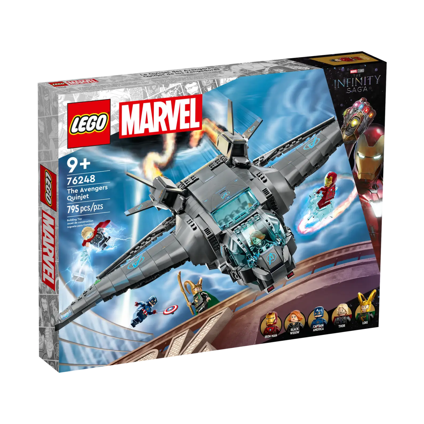 LEGO Marvel The Avengers Quinjet 76248