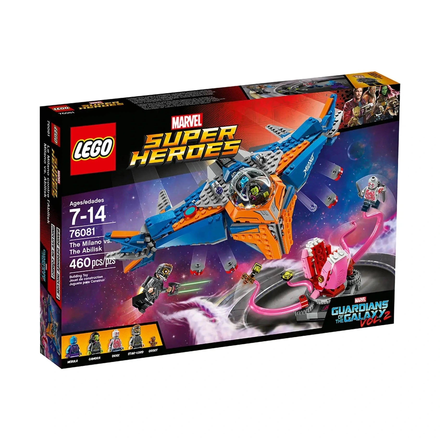 LEGO Marvel The Milano vs. The Abilisk 76081