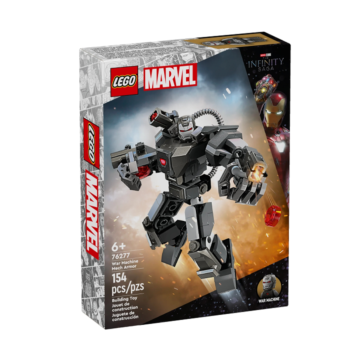LEGO Marvel War Machine Mech Armor 76277