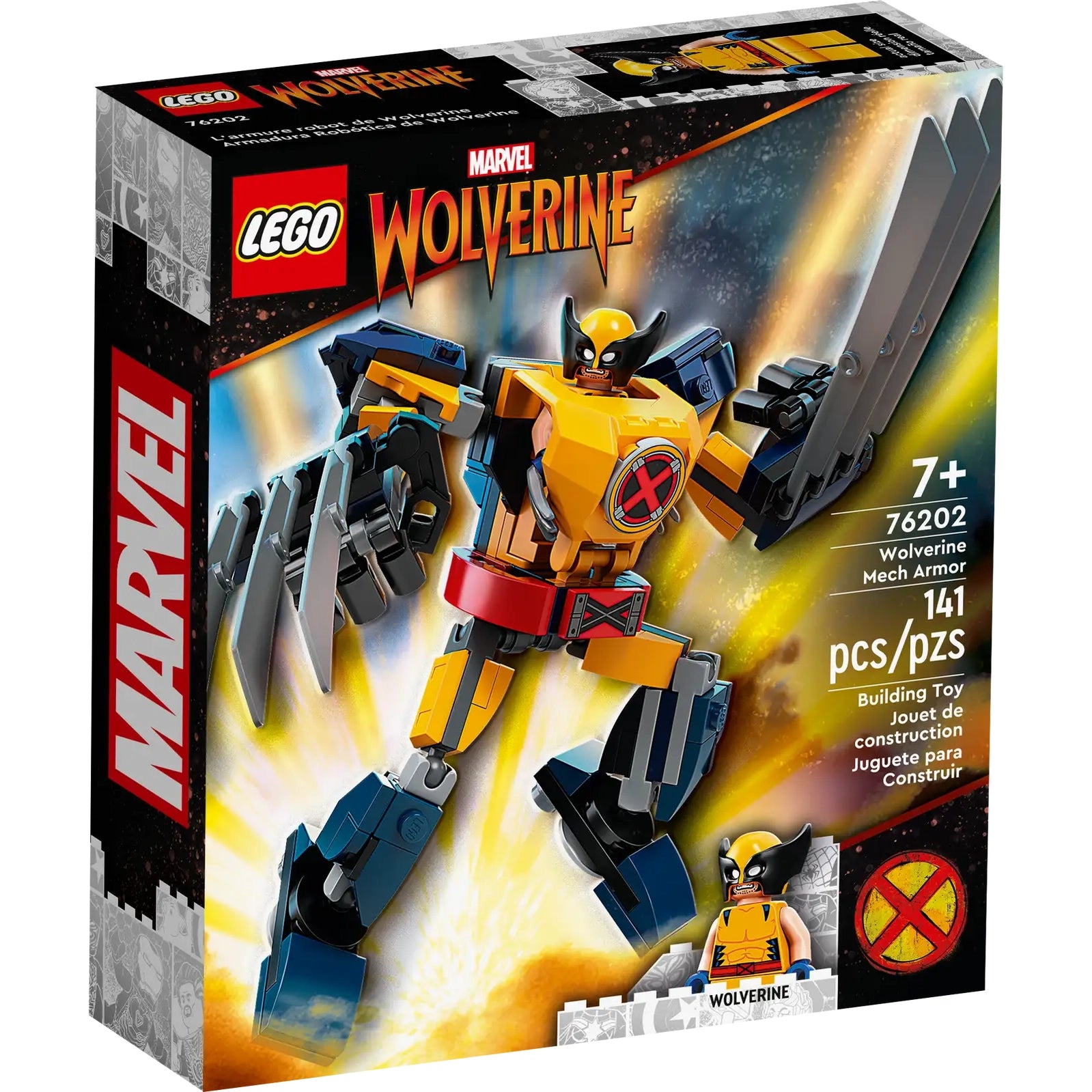 LEGO Marvel Wolverine Mech Armour 76202