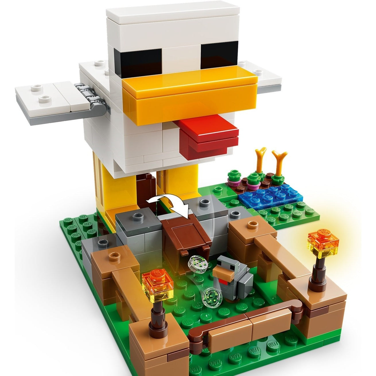 LEGO Minecraft Chicken Farm 21585