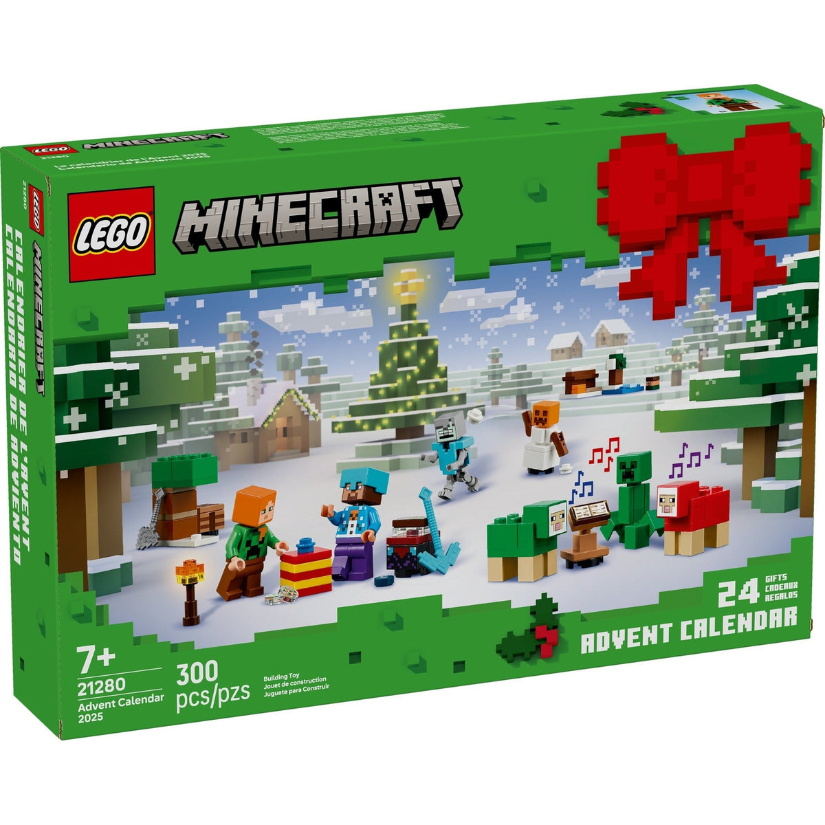 LEGO Minecraft LEGO Minecraft Advent Calendar 2025 21280