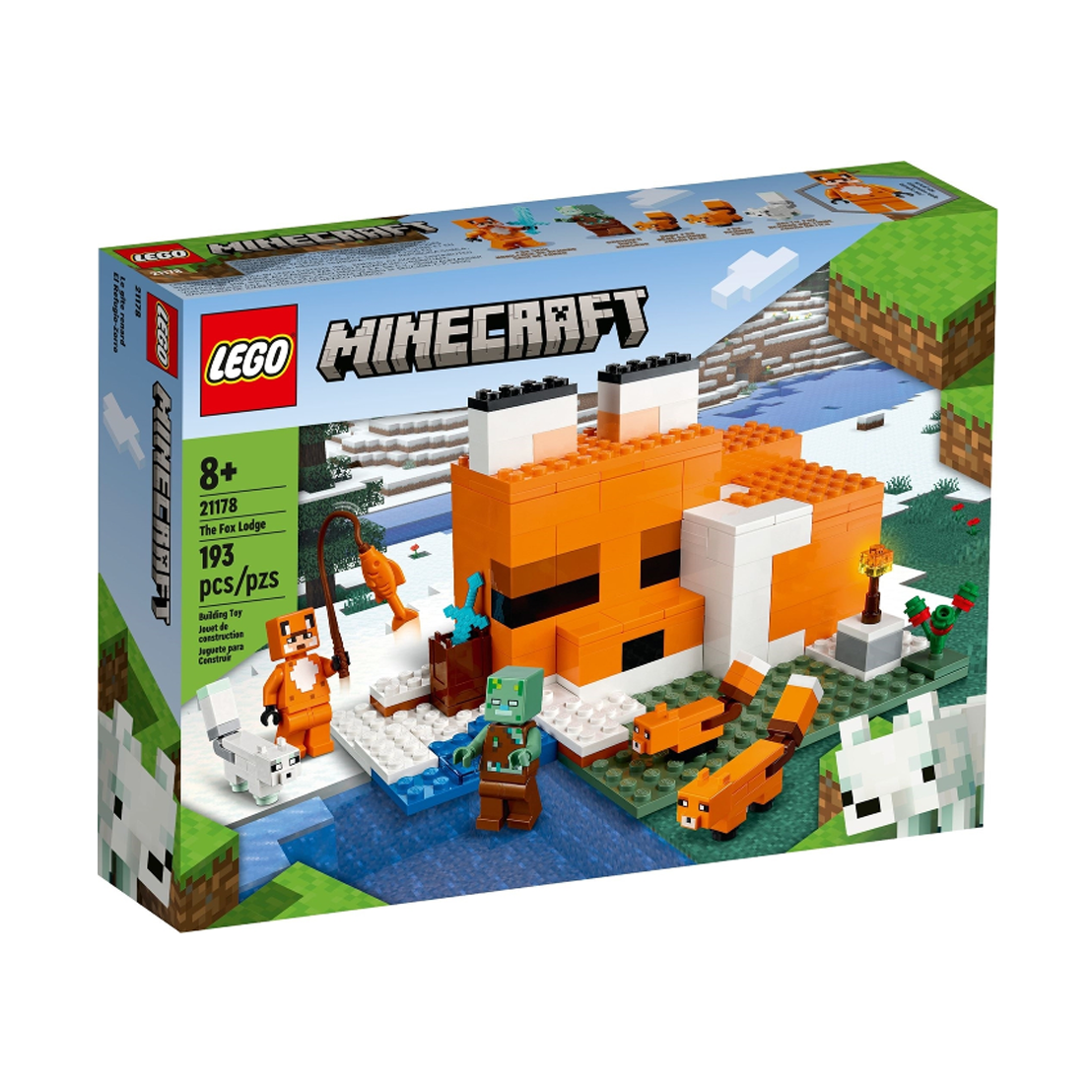 LEGO Minecraft The Fox Lodge 21178