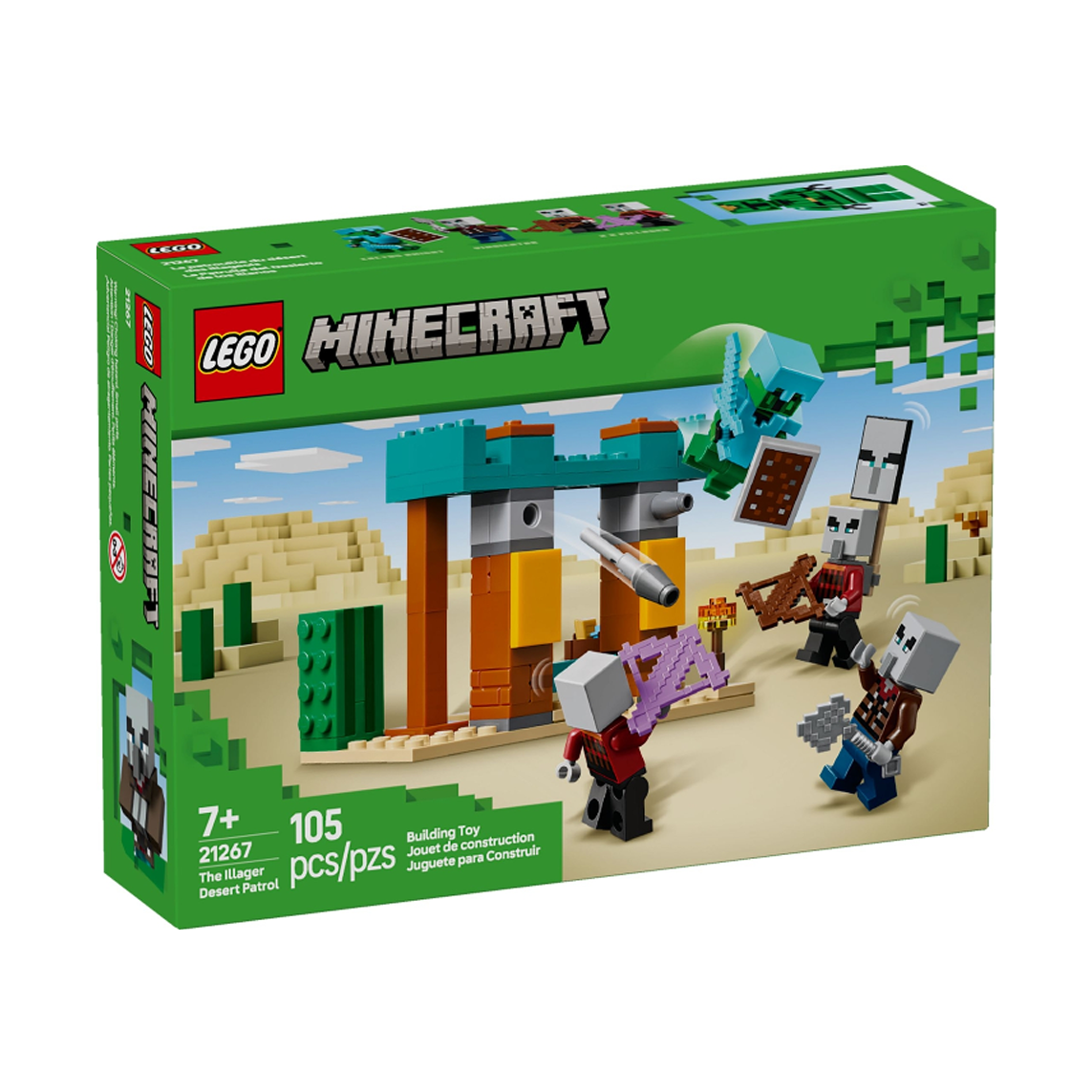LEGO Minecraft The Illager Desert Patrol 21267