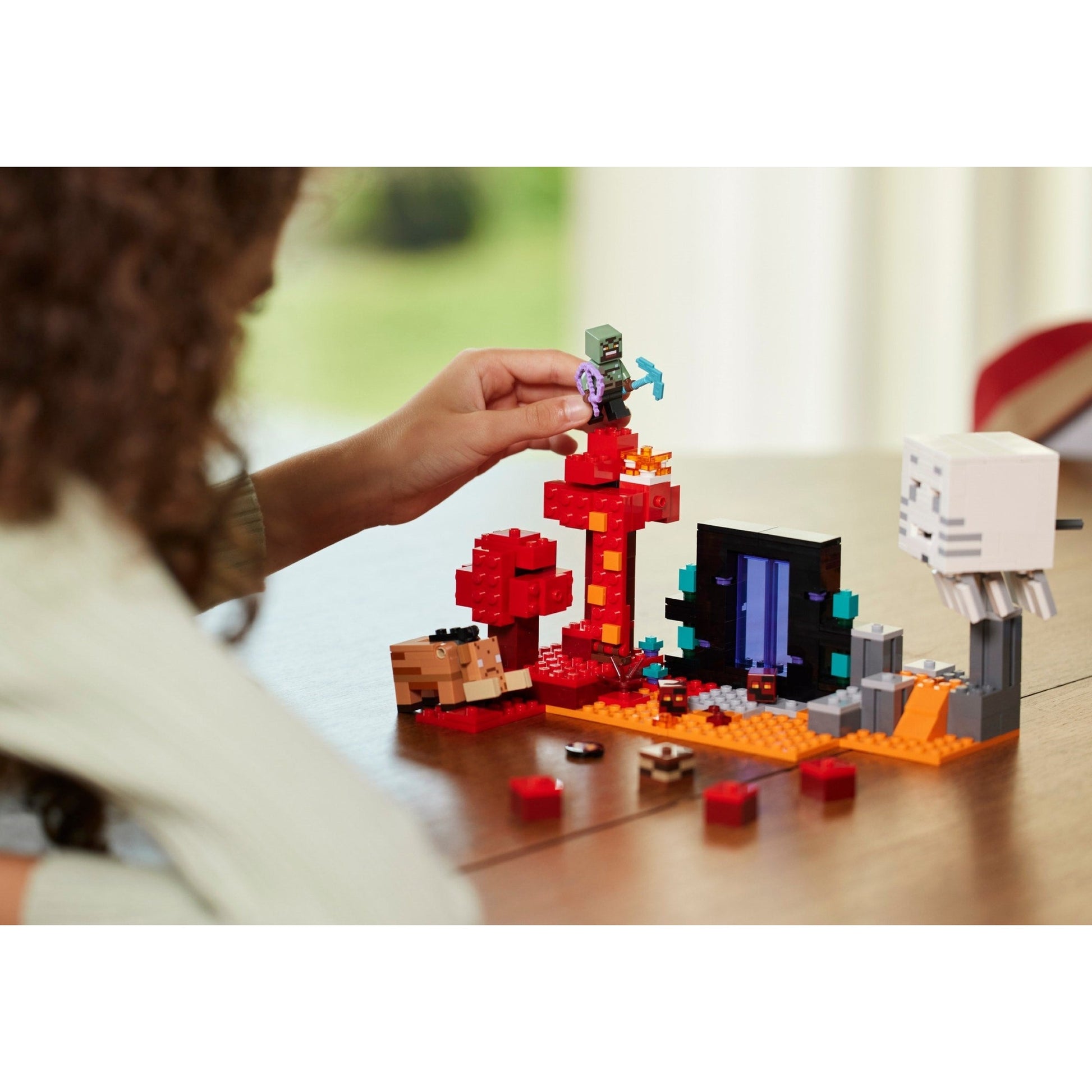 LEGO Minecraft The Nether Portal Ambush 21255