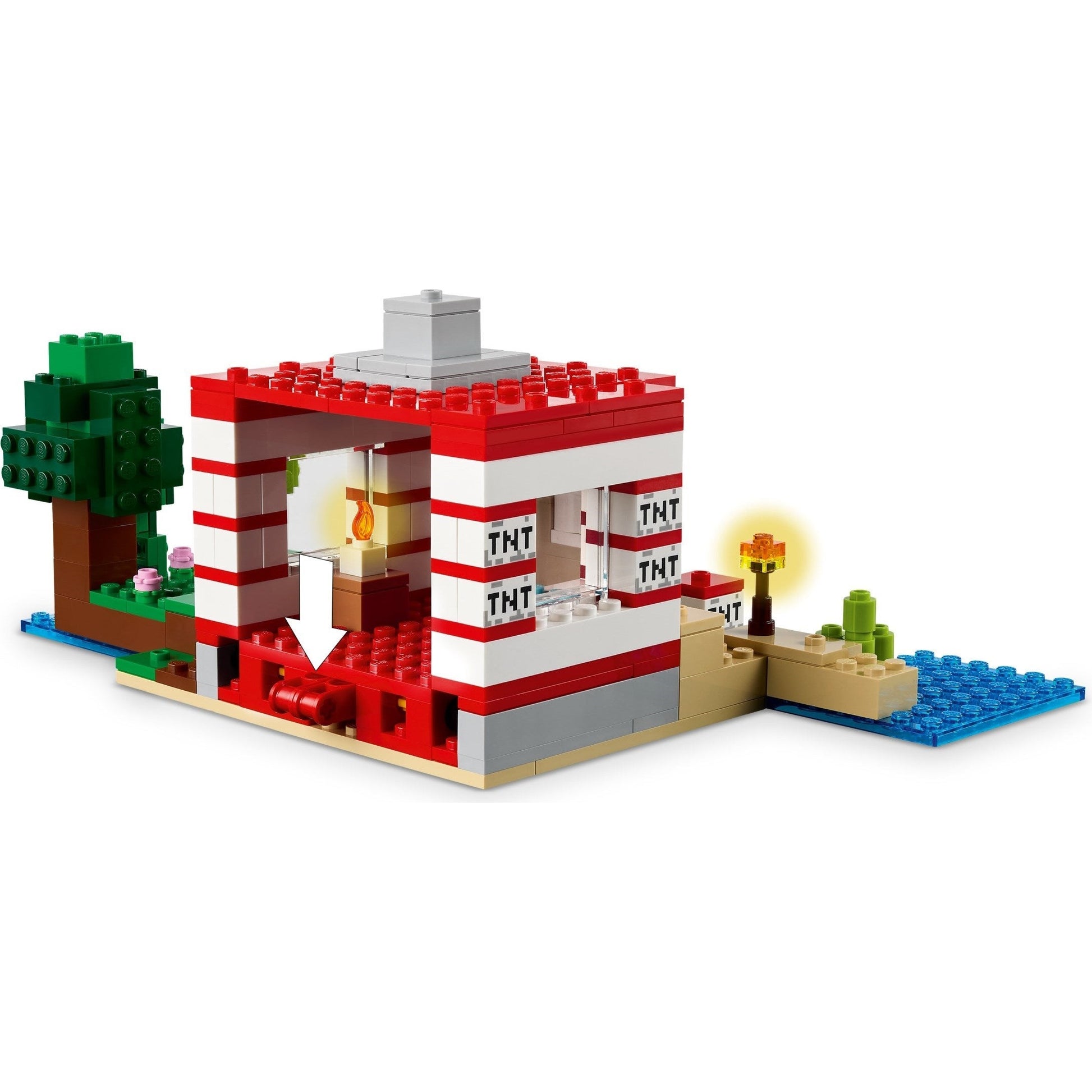 LEGO Minecraft The TNT Jungle House 21275