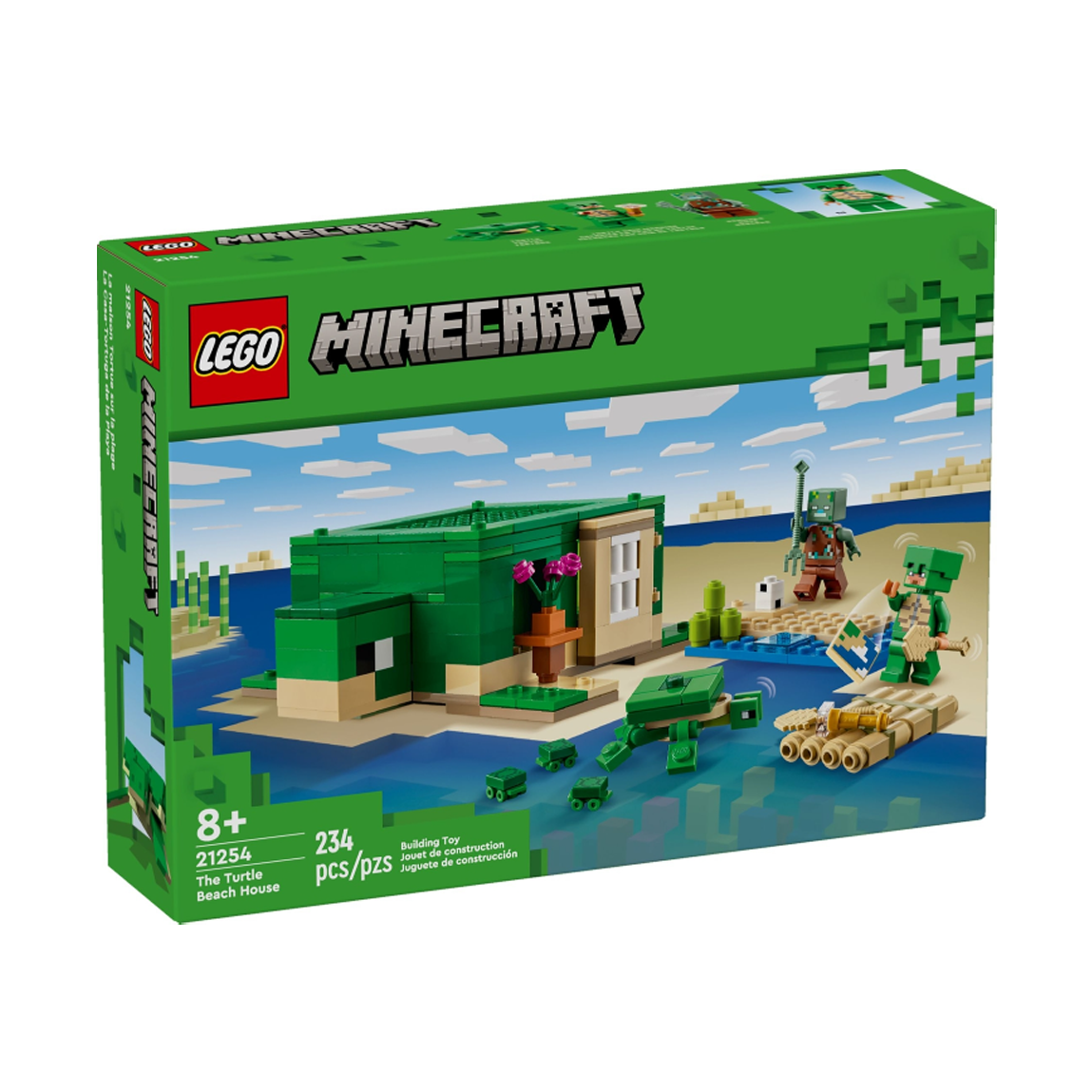 LEGO Minecraft The Turtle Beach House 21254