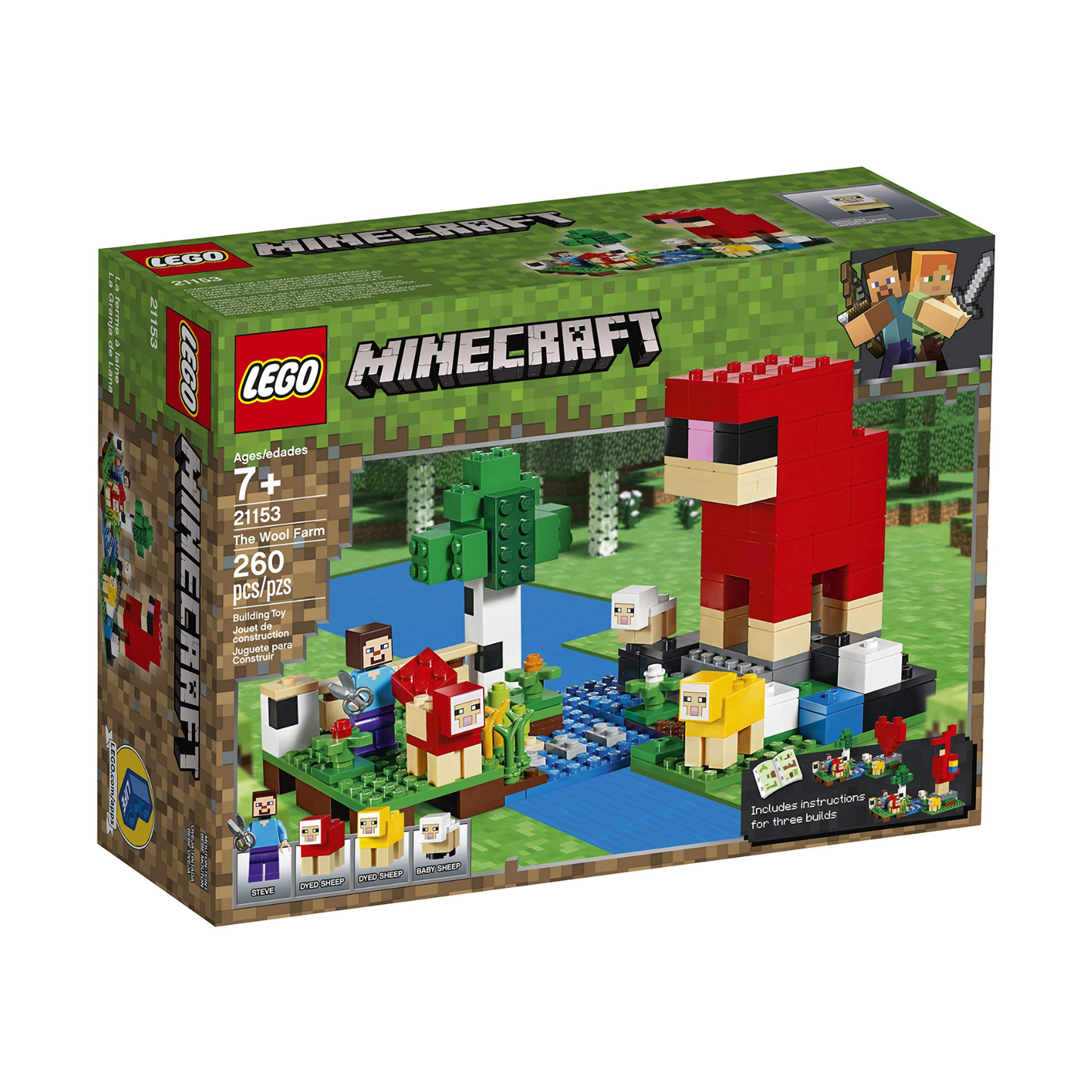 LEGO Minecraft The Wool Farm 21153
