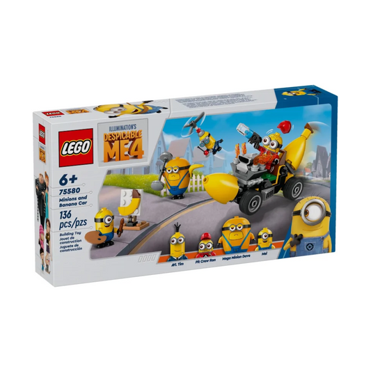 LEGO Minions: Minions and Banana Car 75580