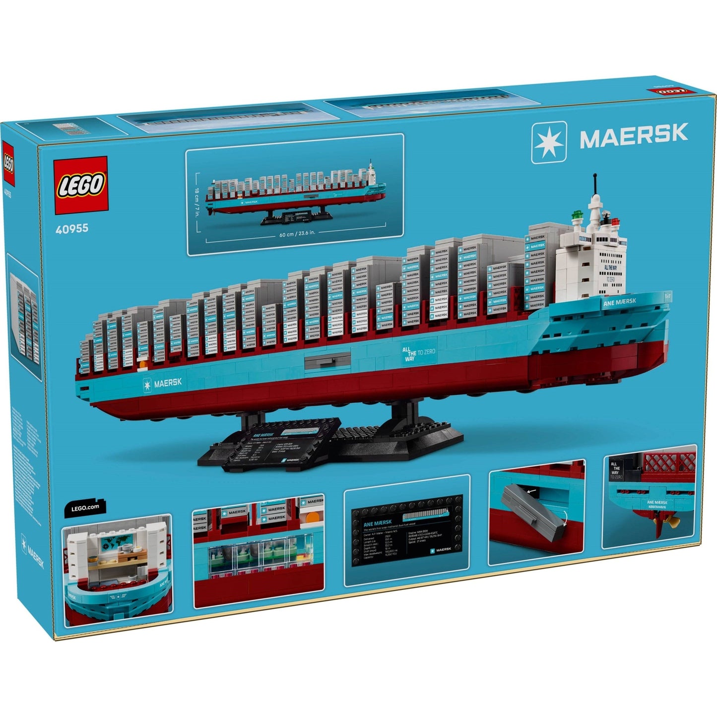 LEGO Miscellaneous Maersk Dual-Fuel Container Vessel 40955