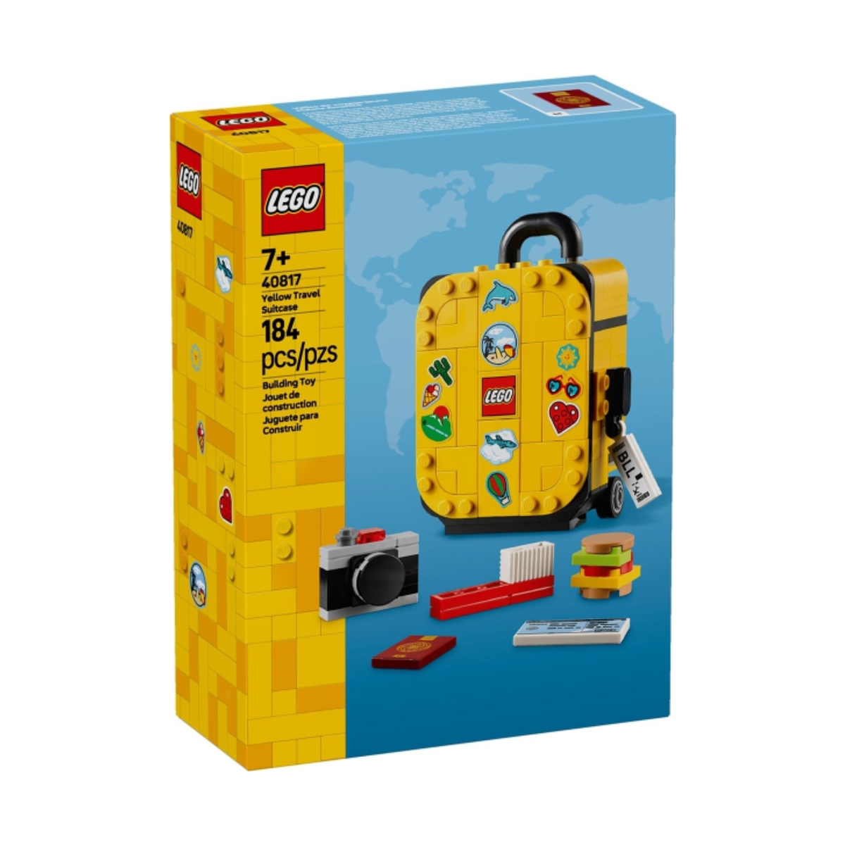 LEGO Miscellaneous Yellow Travel Suitcase 40817