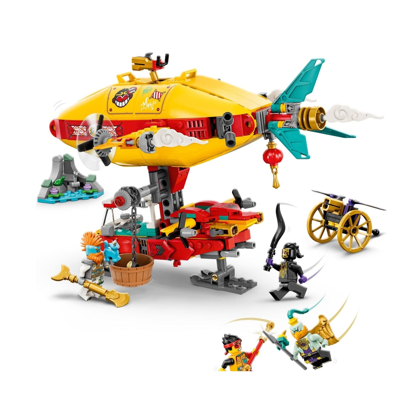 LEGO Monkie Kid Monkie Kid's Cloud Airship 80046