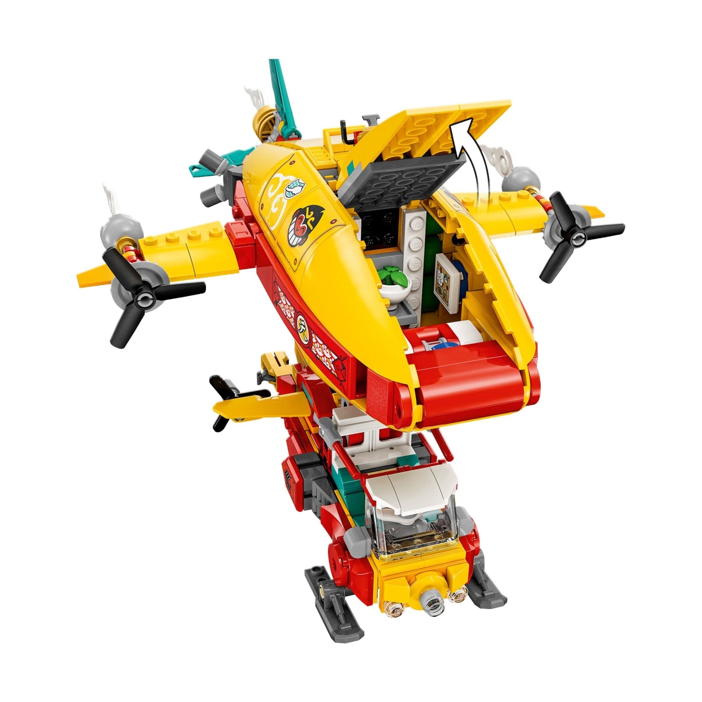 LEGO Monkie Kid Monkie Kid's Cloud Airship 80046