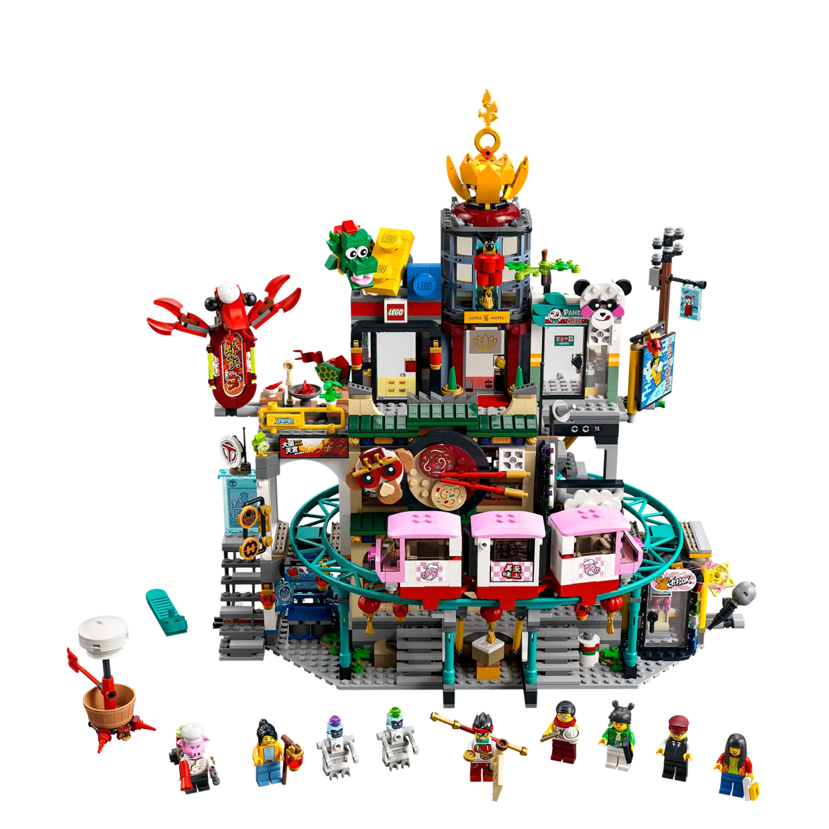 LEGO Monkie Kid The City of Lanterns 80036