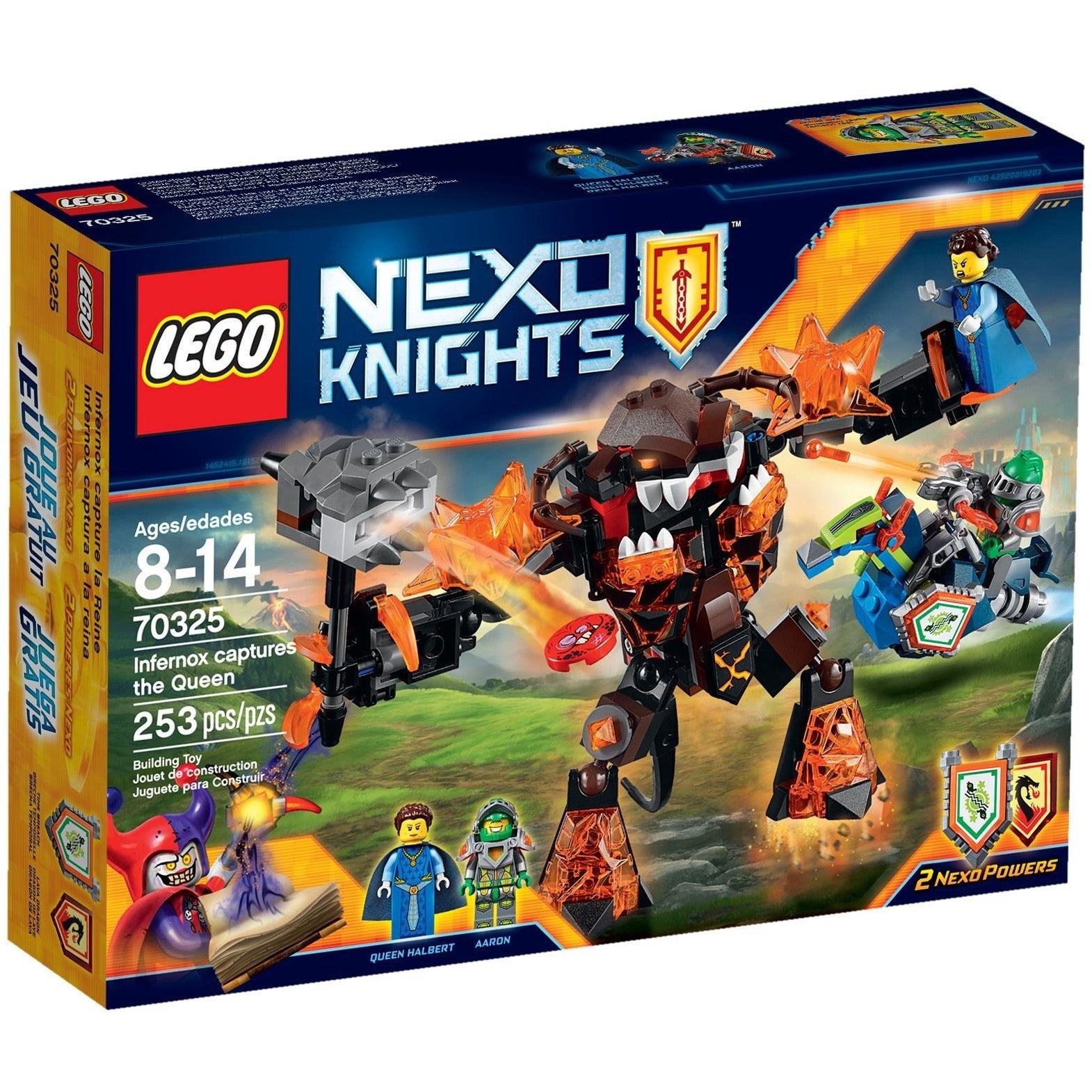 LEGO Nexo Knights Infernox captures the Queen 70325