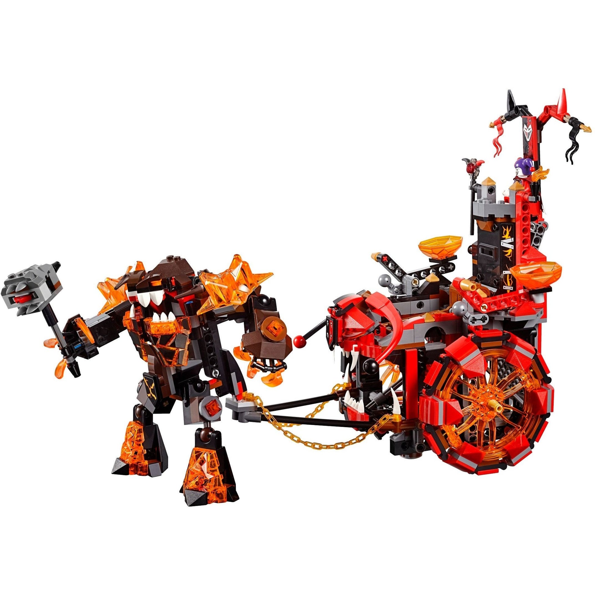 LEGO Nexo Knights Infernox captures the Queen 70325