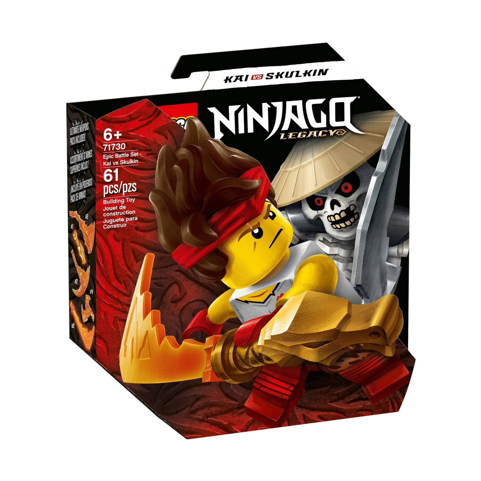 LEGO Ninjago Epic Battle Set - Kai vs. Skulkin 71730