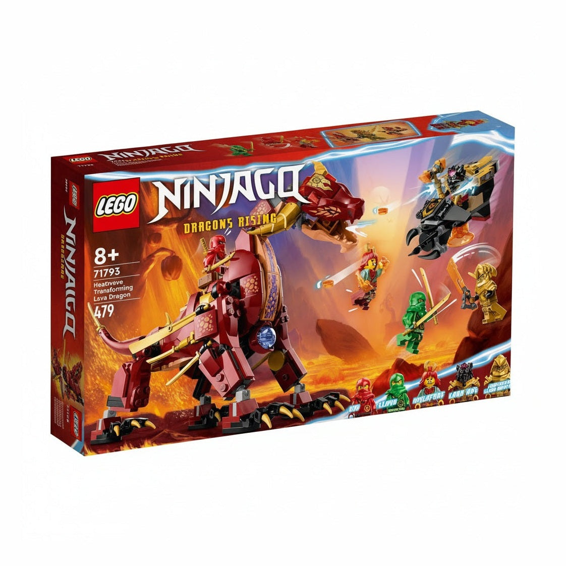 LEGO Ninjago Heatwave Transforming Lava Dragon 71793