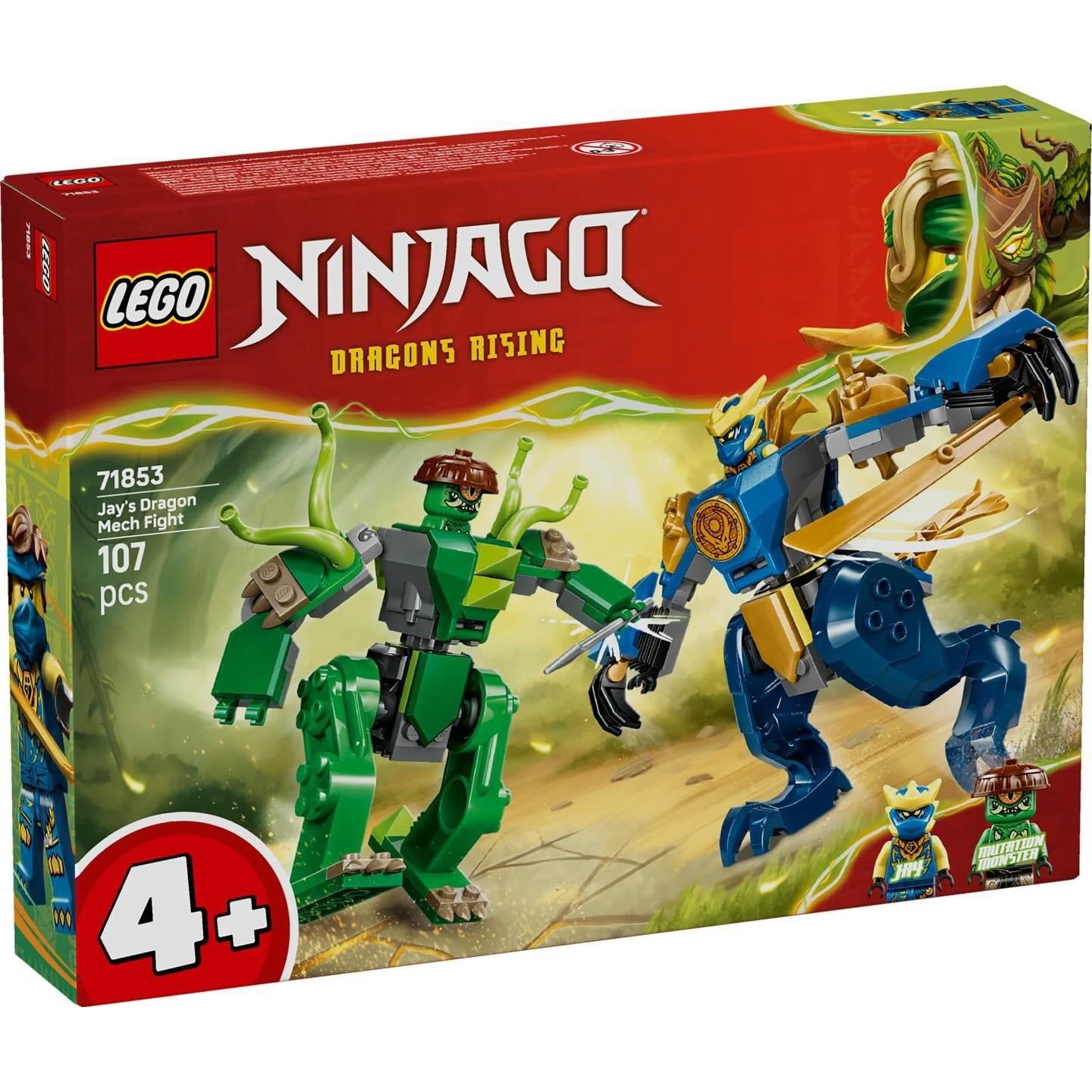 LEGO Ninjago Jay's Dragon Mech Fight 71853