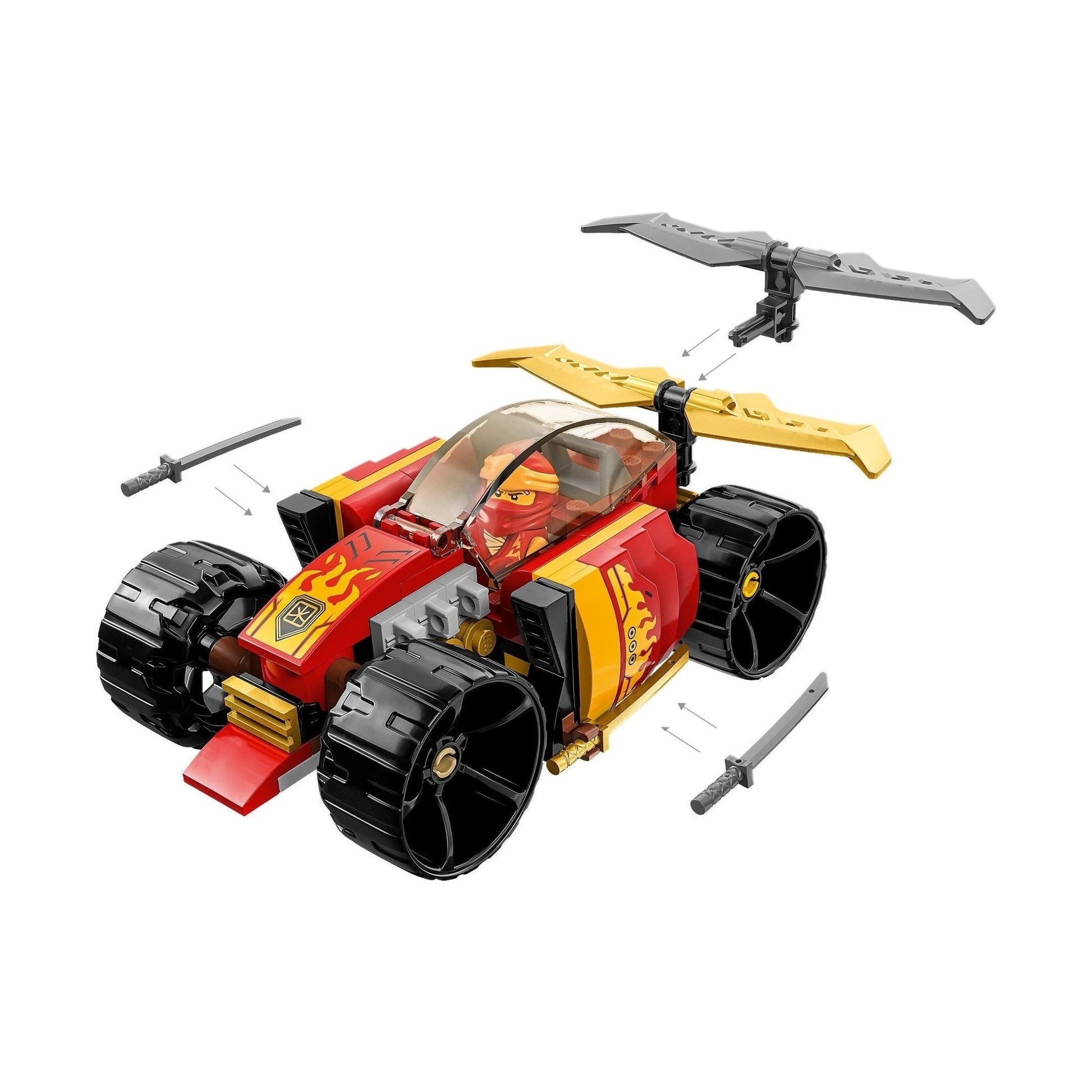 LEGO Ninjago Kai's Ninja Race Car EVO 71780