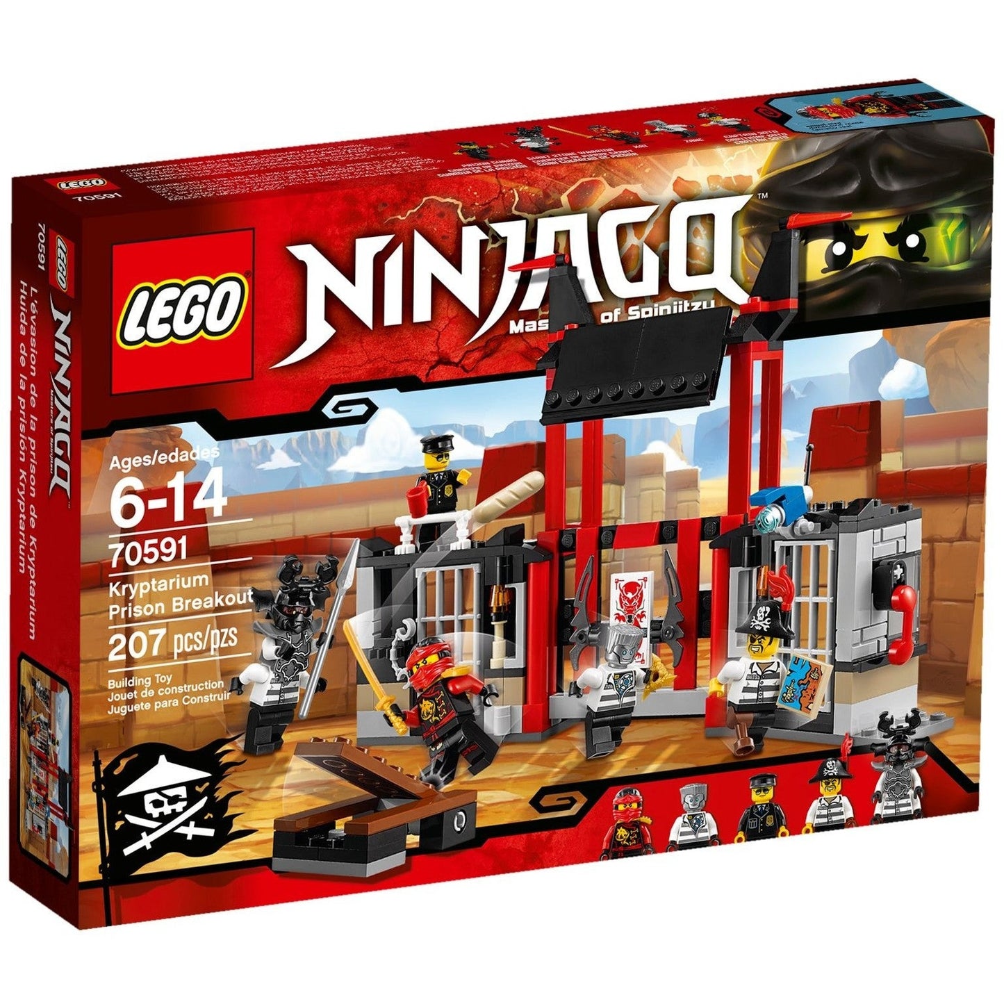 LEGO Ninjago Kryptarium Prison Breakout 70591