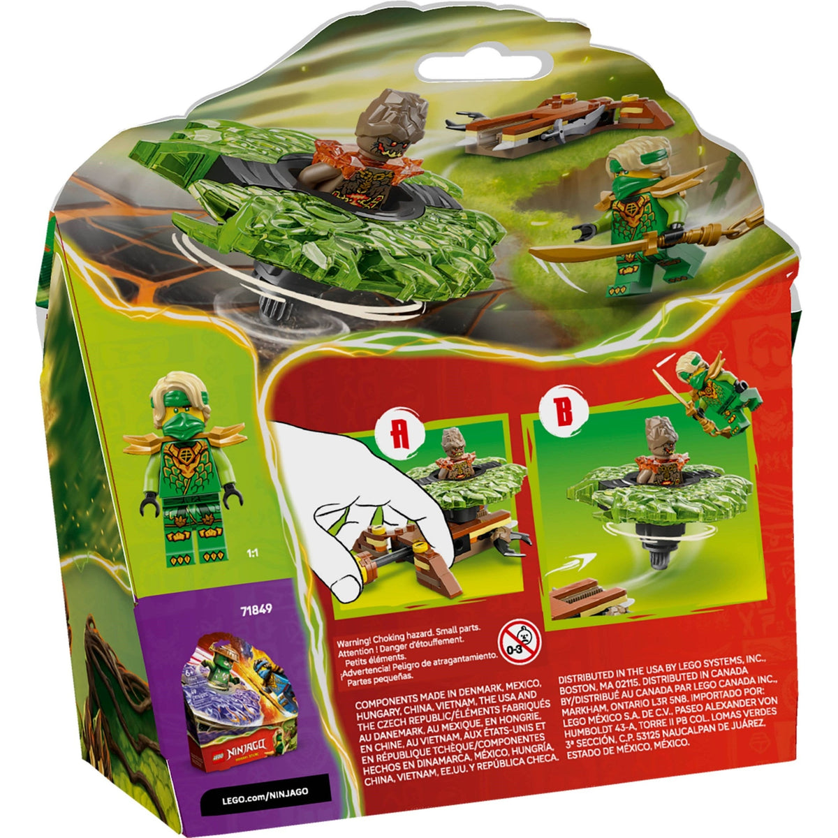 LEGO Ninjago Lloyd vs. Earth Monster Spinner 71850