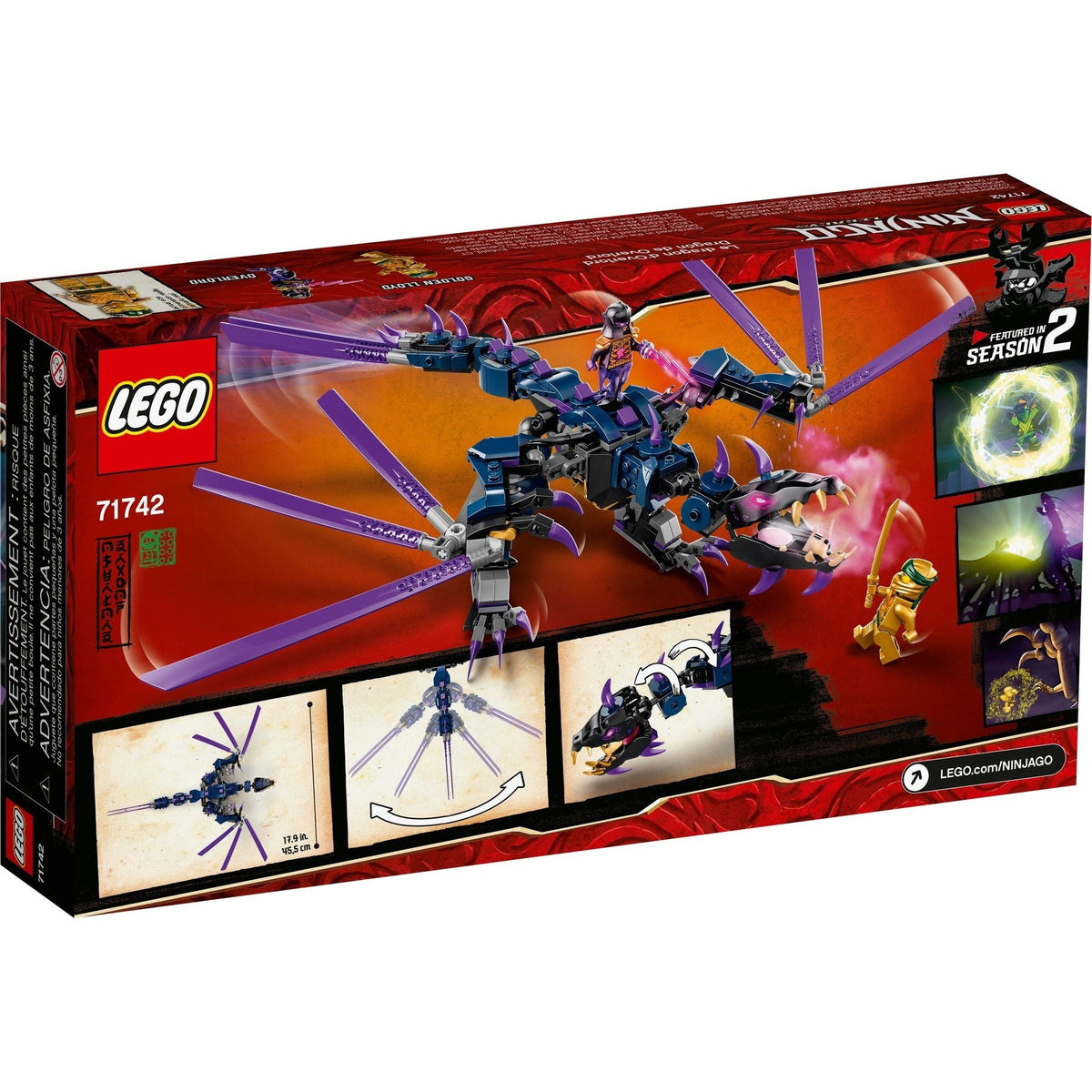 LEGO Ninjago Overlord Dragon 71742