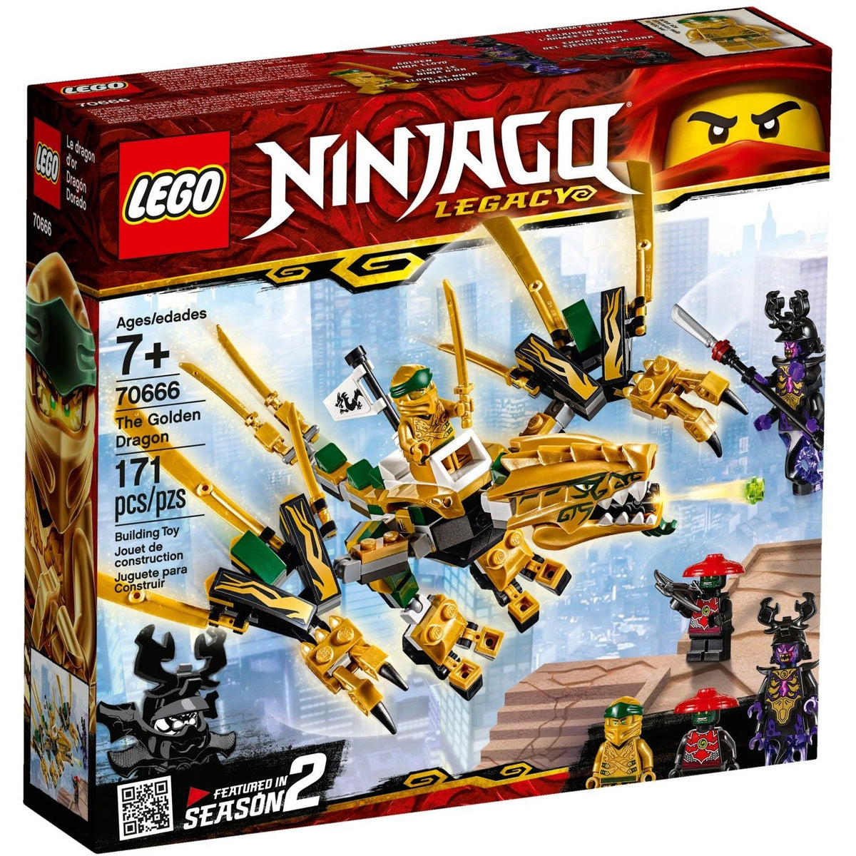LEGO Ninjago The Golden Dragon 70666