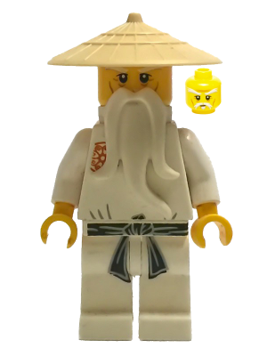 LEGO Ninjago Wu Sensei - The Golden Weapons Minifigure njo0002