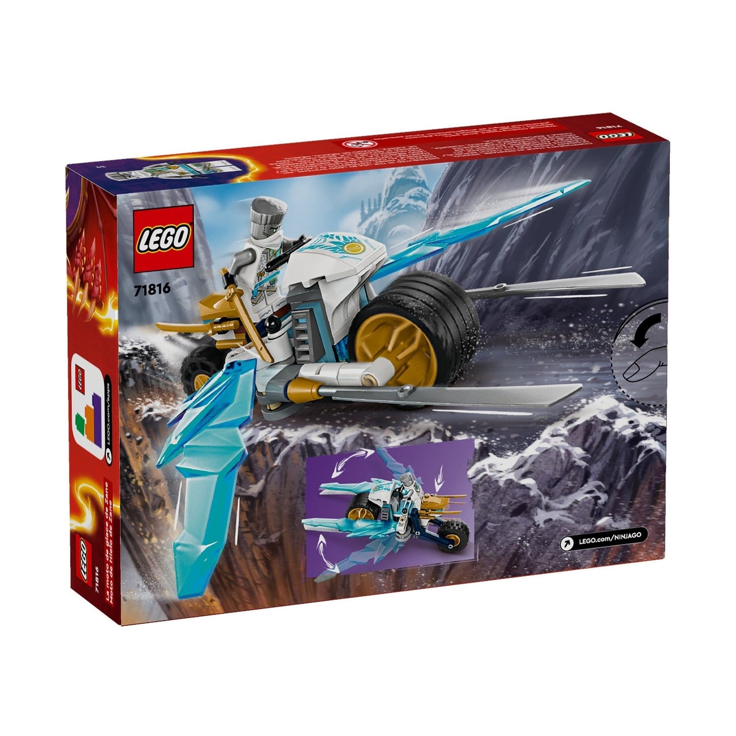 LEGO Ninjago Zane's Ice Motorcycle 71816