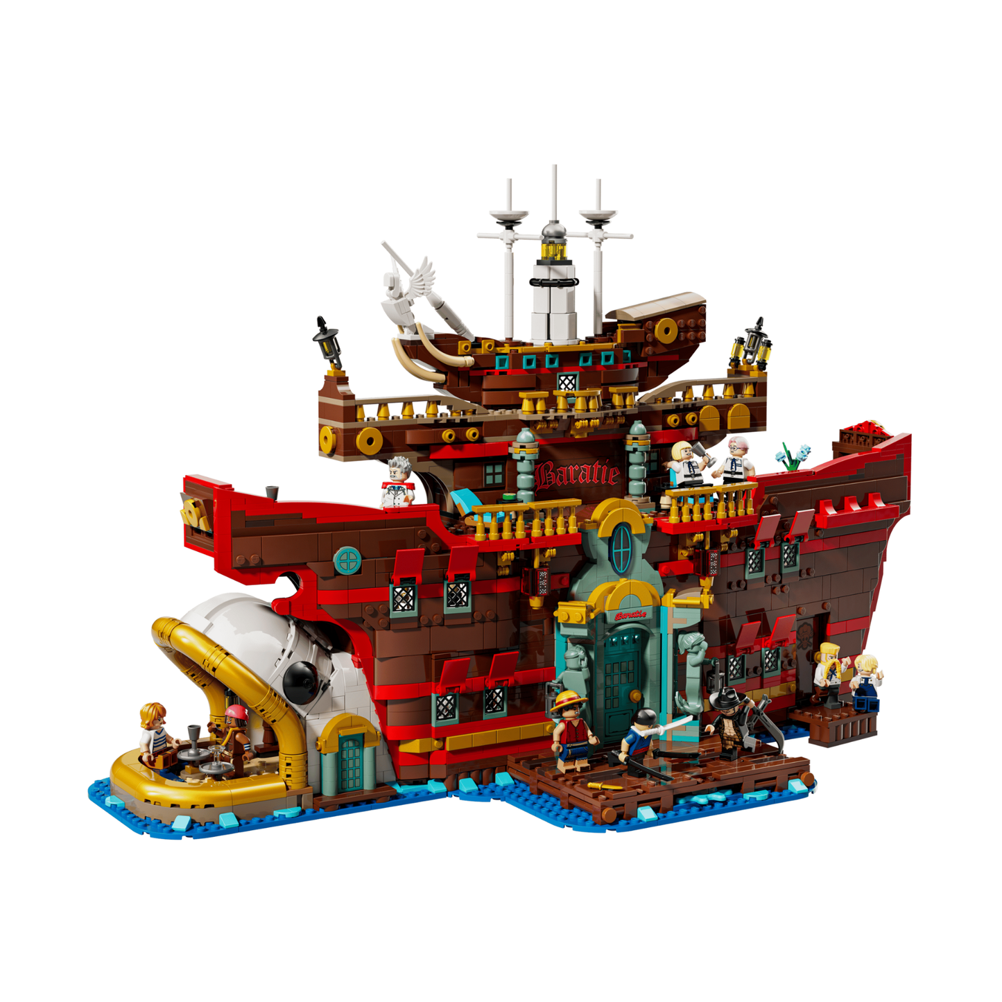 LEGO One Piece The Baratie Floating Restaurant 75640