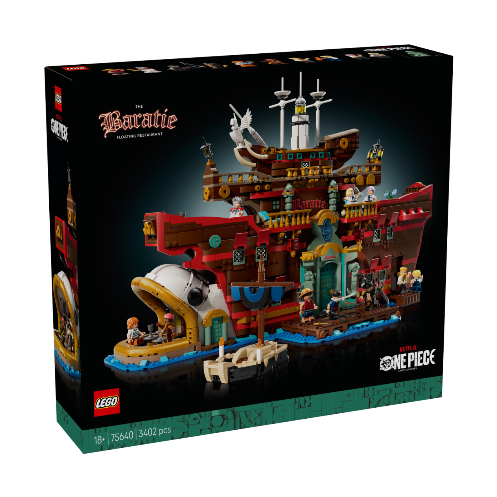LEGO One Piece The Baratie Floating Restaurant 75640