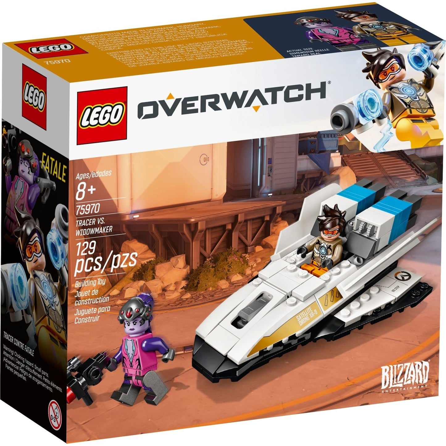 LEGO Overwatch Tracer vs. Widowmaker 75970