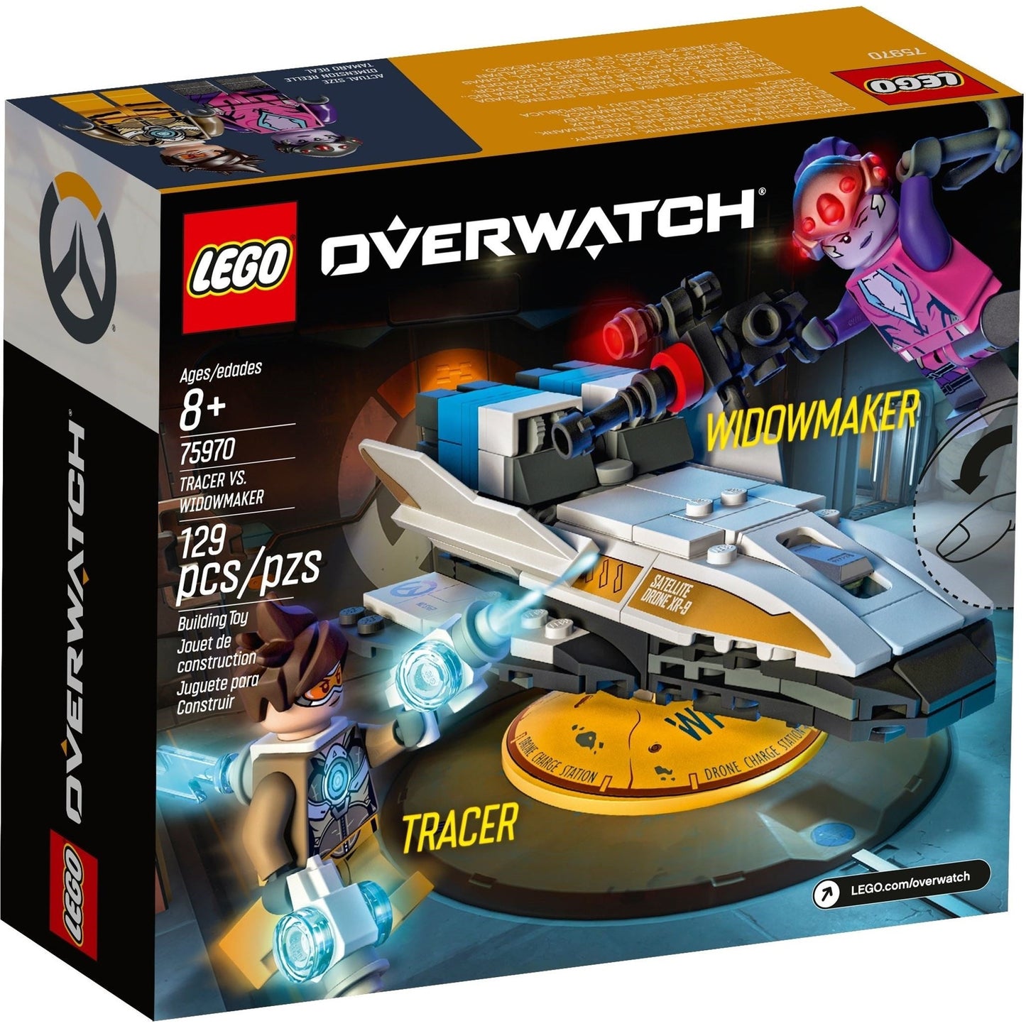 LEGO Overwatch Tracer vs. Widowmaker 75970