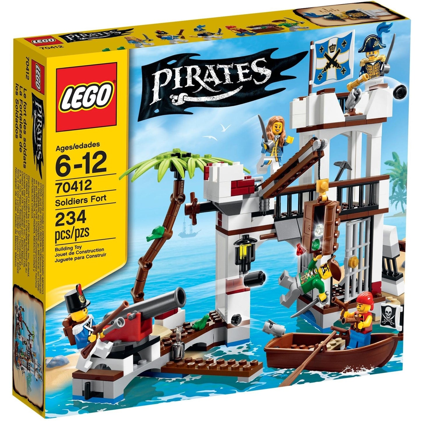 LEGO Pirates Soldiers Fort 70412