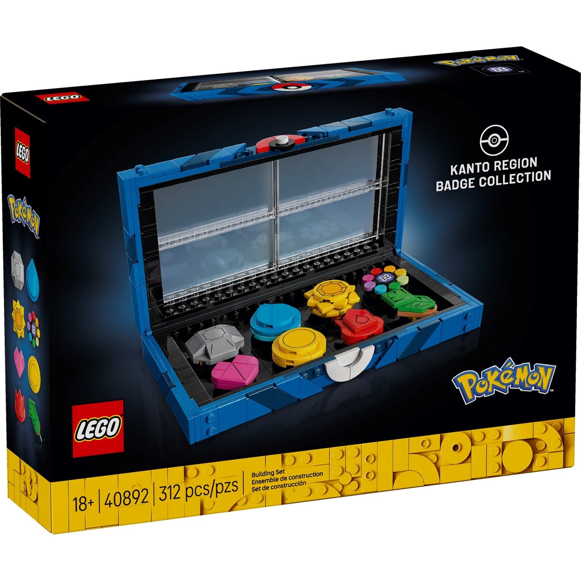 LEGO Pokémon Kanto Region Badge Collection 40892