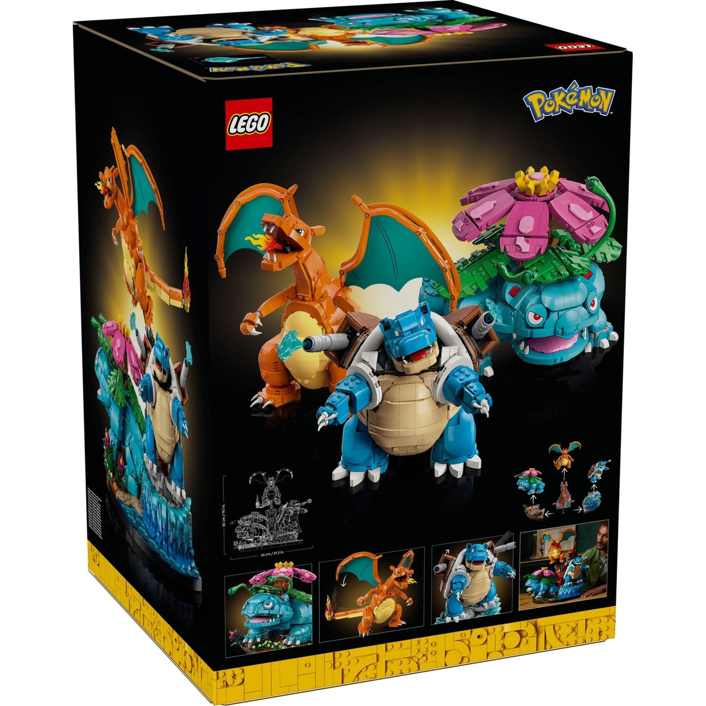 LEGO Pokémon Venusaur, Charizard and Blastoise 72153