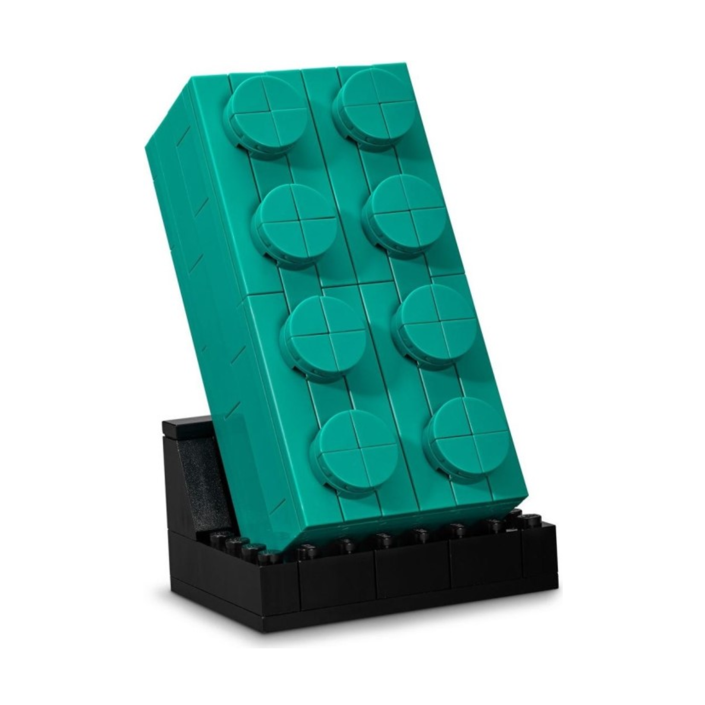LEGO Promotional Buildable 2x4 Teal Brick 5006291