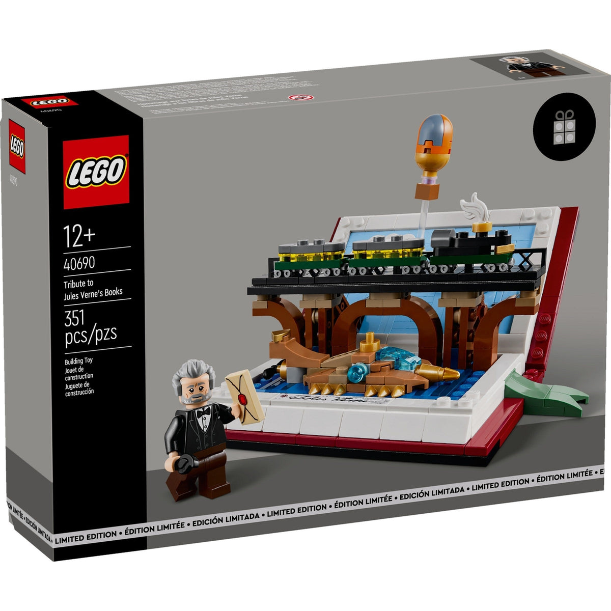 LEGO Promotional Tribute to Jules Verne's Books 40690