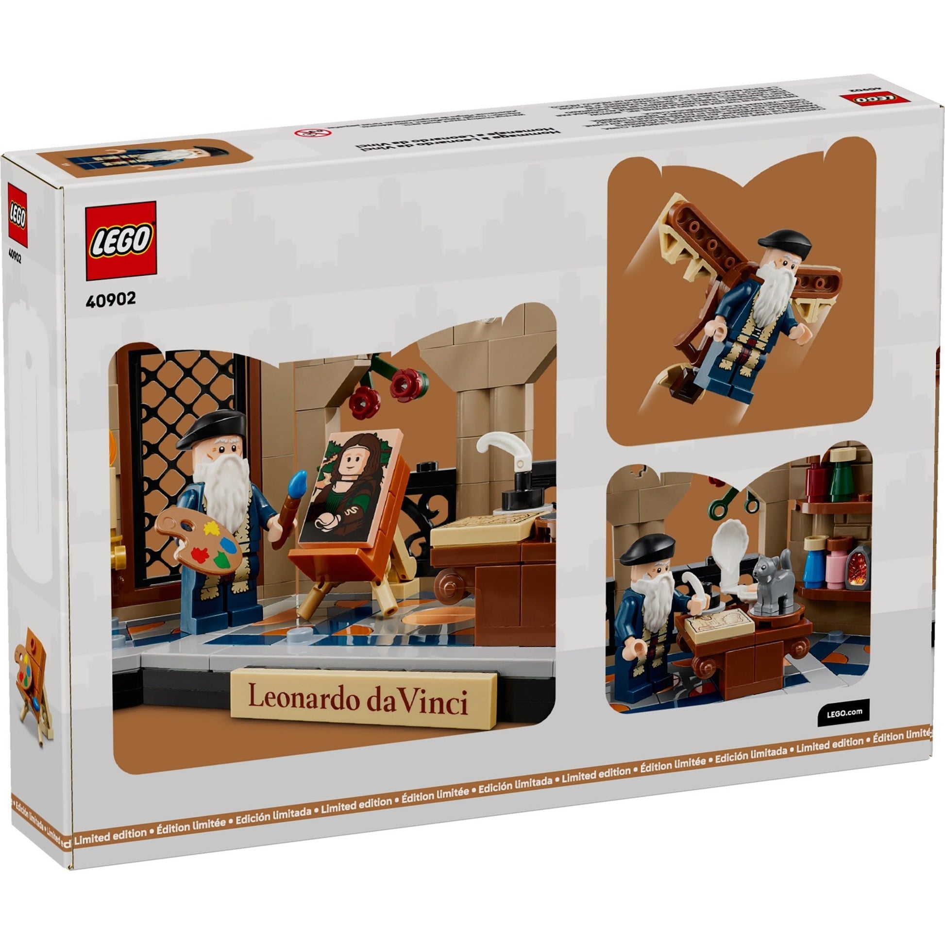 LEGO Promotional Tribute to Leonardo da Vinci 40902