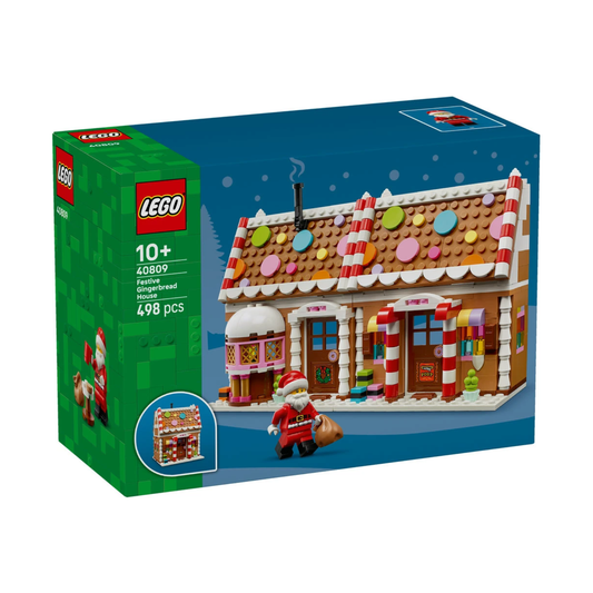 LEGO Seasonal Festive Gingerbread House 40809