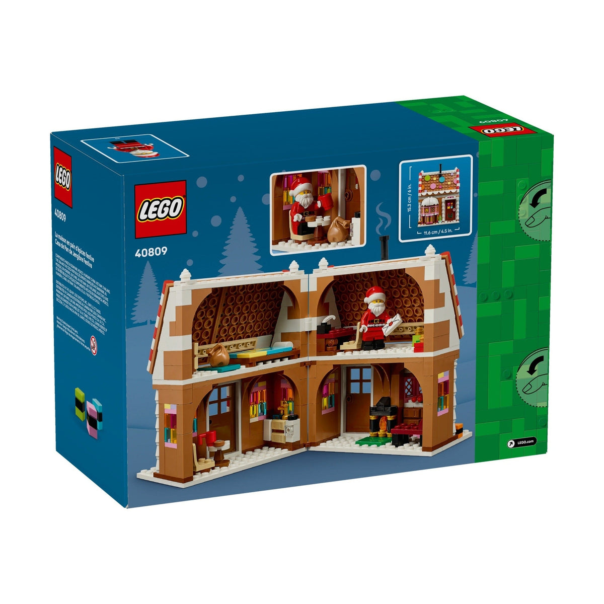 LEGO Seasonal Festive Gingerbread House 40809