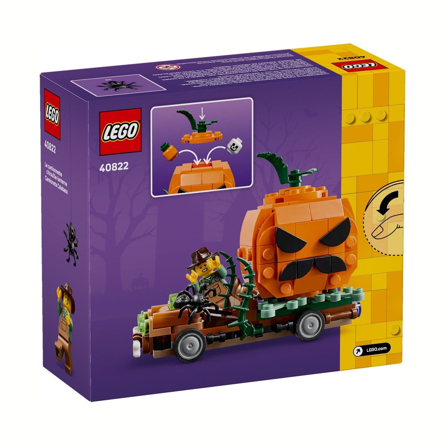 LEGO Seasonal Halloween Jack-O'-Lantern Pickup Truck 40822
