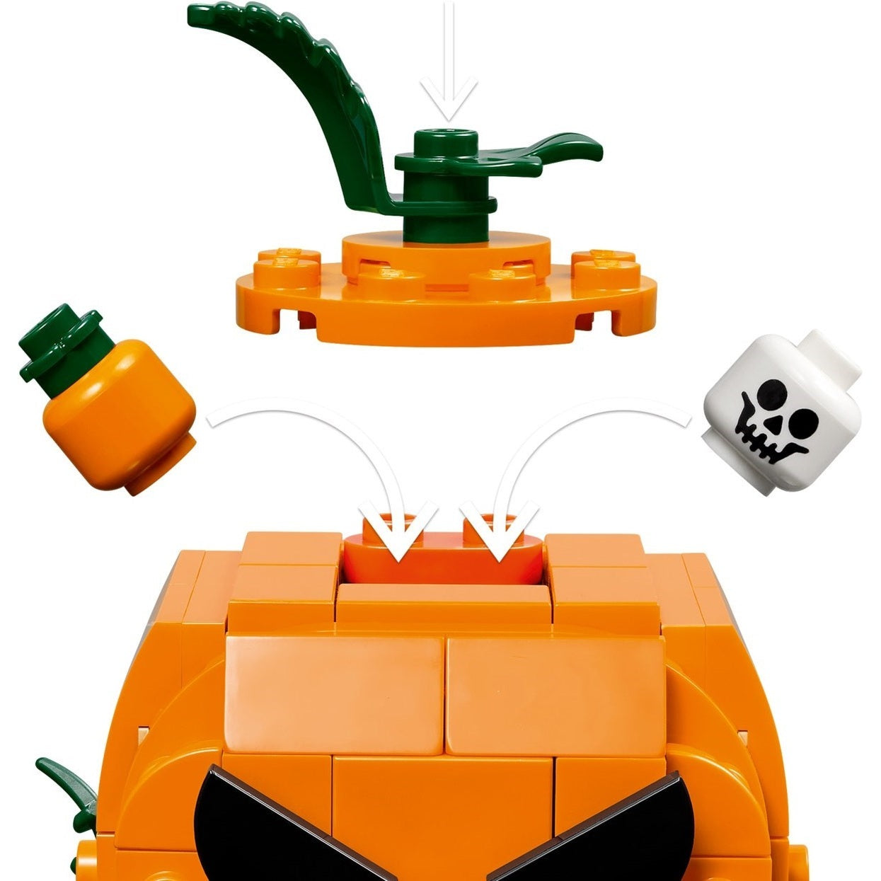 LEGO Seasonal Halloween Jack-O'-Lantern Pickup Truck 40822