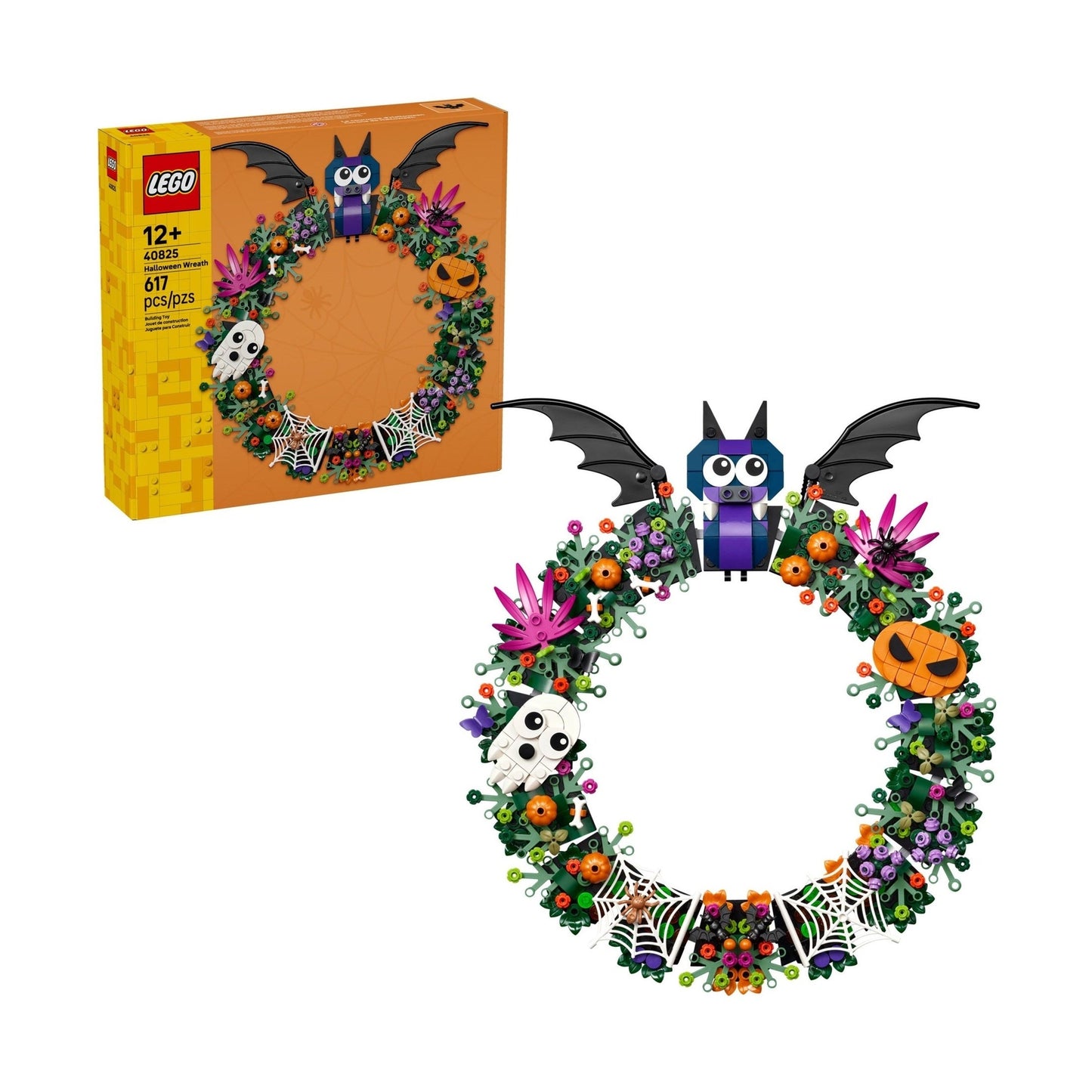 LEGO Seasonal Halloween Wreath 40825